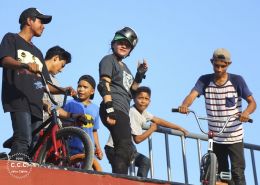 Adolescentes y jóvenes cuentan con nuevo espacio para practicar deportes extremos