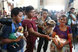 Celebración de las festividades de San Lázaro en Masaya