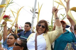 Domingo de Ramos en la Catedral de Managua