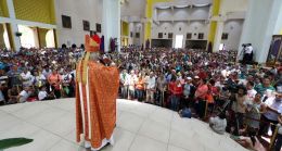 Domingo de Ramos en la Catedral de Managua