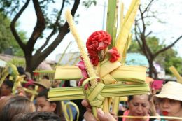 Domingo de Ramos en la Catedral de Managua