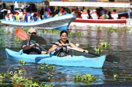 Viacrucis Acuático en las Isletas de Granada