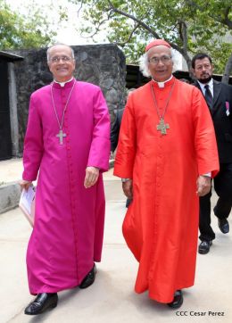 Misa Crismal en la Catedral de Managua