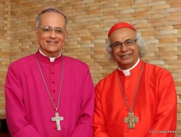 Misa Crismal en la Catedral de Managua