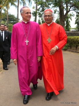 Misa Crismal en la Catedral de Managua