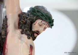 Misa Crismal en la Catedral de Managua