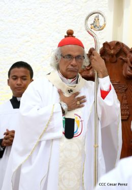Misa Crismal en la Catedral de Managua
