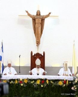 Misa Crismal en la Catedral de Managua