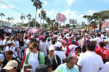 Viacrucis Penitencial en Managua