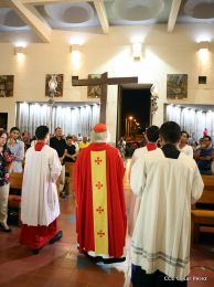 Celebran Liturgia de la Pasión y Muerte de Jesucristo
