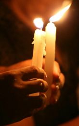 Vigilia Pascual en Catedral de Managua