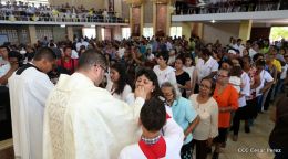 Cardenal Brenes celebra misa de Domingo de Resurrección