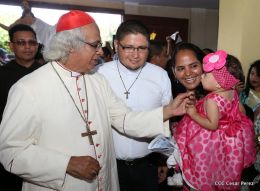 Cardenal Brenes celebra misa de Domingo de Resurrección