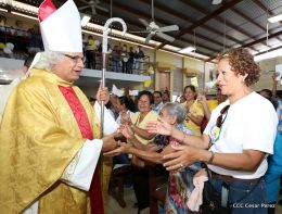 Cardenal Brenes celebra misa de Domingo de Resurrección