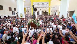 La Sangre de Cristo regresa a su morada en Catedral de Managua