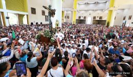 La Sangre de Cristo regresa a su morada en Catedral de Managua