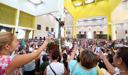 La Sangre de Cristo regresa a su morada en Catedral de Managua