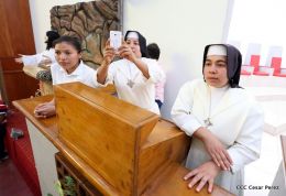 La Sangre de Cristo regresa a su morada en Catedral de Managua