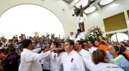 La Sangre de Cristo regresa a su morada en Catedral de Managua