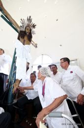 La Sangre de Cristo regresa a su morada en Catedral de Managua