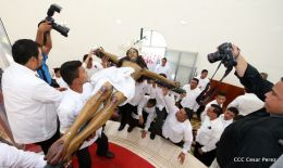 La Sangre de Cristo regresa a su morada en Catedral de Managua