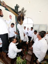 La Sangre de Cristo regresa a su morada en Catedral de Managua