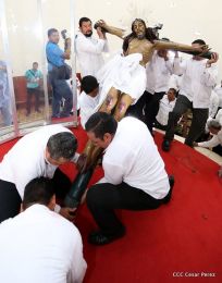 La Sangre de Cristo regresa a su morada en Catedral de Managua
