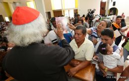 La Sangre de Cristo regresa a su morada en Catedral de Managua