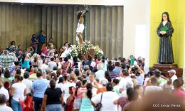 La Sangre de Cristo regresa a su morada en Catedral de Managua