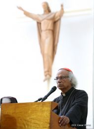 La Sangre de Cristo regresa a su morada en Catedral de Managua