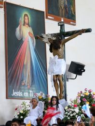 La Sangre de Cristo regresa a su morada en Catedral de Managua