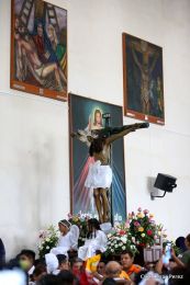La Sangre de Cristo regresa a su morada en Catedral de Managua