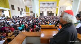 La Sangre de Cristo regresa a su morada en Catedral de Managua