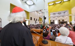 La Sangre de Cristo regresa a su morada en Catedral de Managua