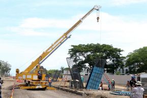 Así avanzan las obras de construcción del Paso a Desnivel Las Piedrecitas