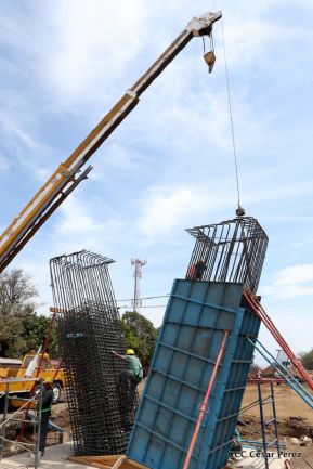 Así avanzan las obras de construcción del Paso a Desnivel Las Piedrecitas