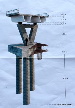 Así avanzan las obras de construcción del Paso a Desnivel Las Piedrecitas