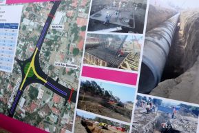 Así avanzan las obras de construcción del Paso a Desnivel Las Piedrecitas