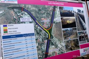 Así avanzan las obras de construcción del Paso a Desnivel Las Piedrecitas