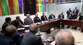 Daniel se reúne con  Asociación Iberoamericana de Cámaras de Comercio, Industria y Servicios