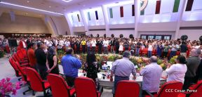 Daniel y Rosario presiden Homenaje al Comandante Tomás Borge Martínez