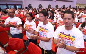 Daniel y Rosario presiden Homenaje al Comandante Tomás Borge Martínez