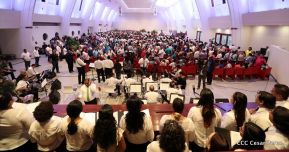 Daniel y Rosario presiden Homenaje al Comandante Tomás Borge Martínez
