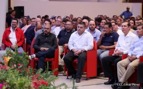 Daniel y Rosario presiden Homenaje al Comandante Tomás Borge Martínez