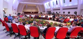 Daniel y Rosario presiden Homenaje al Comandante Tomás Borge Martínez