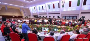 Daniel y Rosario presiden Homenaje al Comandante Tomás Borge Martínez