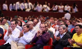 Daniel y Rosario presiden Homenaje al Comandante Tomás Borge Martínez