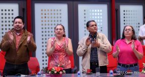 Daniel y Rosario presiden Homenaje al Comandante Tomás Borge Martínez