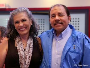 Daniel y Rosario presiden Homenaje al Comandante Tomás Borge Martínez