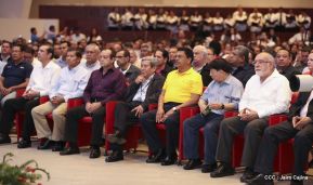 Daniel y Rosario presiden Homenaje al Comandante Tomás Borge Martínez